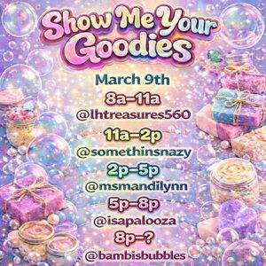 Show Me Your Goodies Live Share Show Train 🚂 NWT or Handcrafted Items